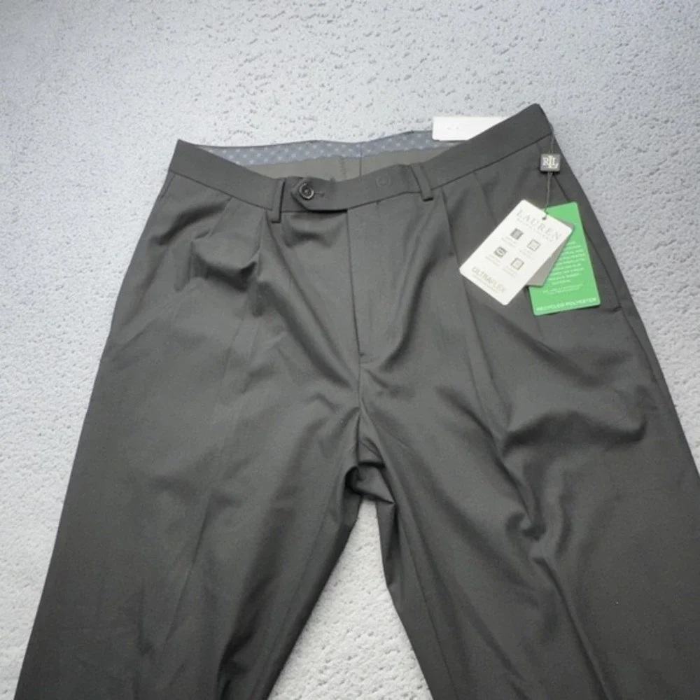 Ralph Lauren Pants‎ Mens 33x32 Black Dress 4 Way Stretch Classic Ultra Flex LRL